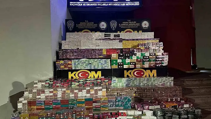 Saman yüklü tırdan 3 milyon TL'lik gümrük kaçağı çıktı