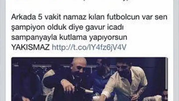 ŞAMPANYALI KUTLAMA