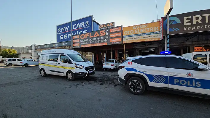 Sanayide kalfa kazara çırağı vurdu!