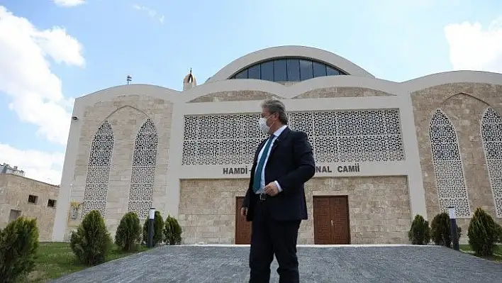 Şanlıünal Camii açılışa hazırlanıyor