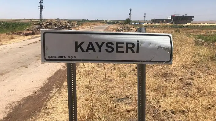 Şanlıurfa'daki Kayseri Mahallesi! Sadece 320 kişi yaşıyor