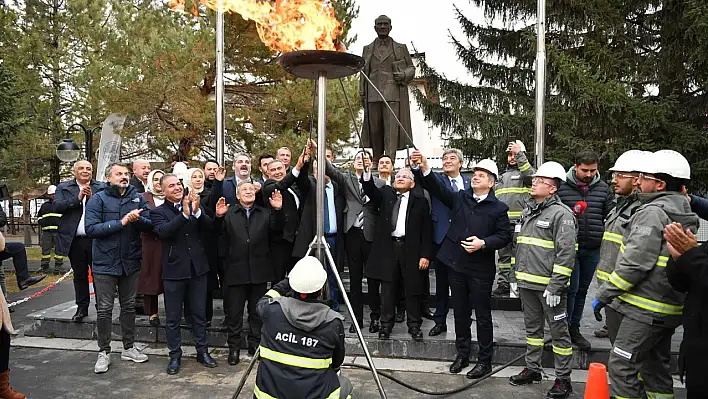 Sarız'da doğalgaz ateşi yandı!