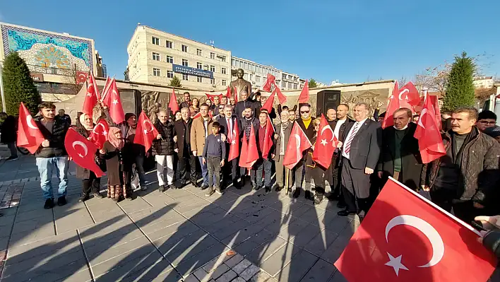 Sedat Kılınç Suudi yetkilileri böyle protesto etti