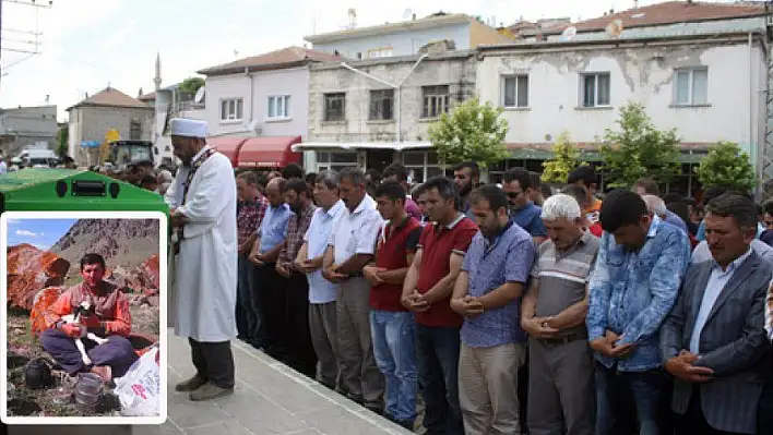 Sele kapılan çoban son yolculuğuna uğurlandı