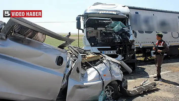 Feci kaza'da 1 kişi öldü, 1 kişi yarandı