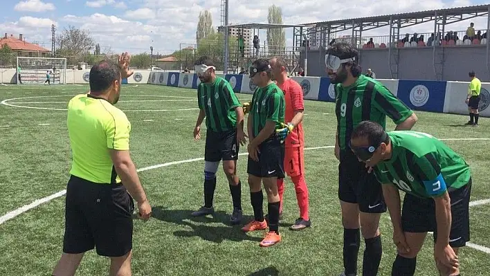 Kayseri Görme Engelliler Spor Kulübü namağlup devam etti