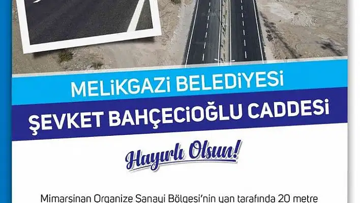 Şevket Bahçecioğlu Caddesi açılıyor