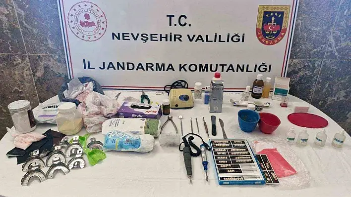 Seyyar dişçi yakayı ele verdi