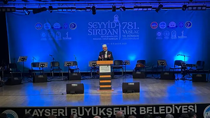 Seyyid Burhaneddin ölümünün 781. yılında dualarla anıldı