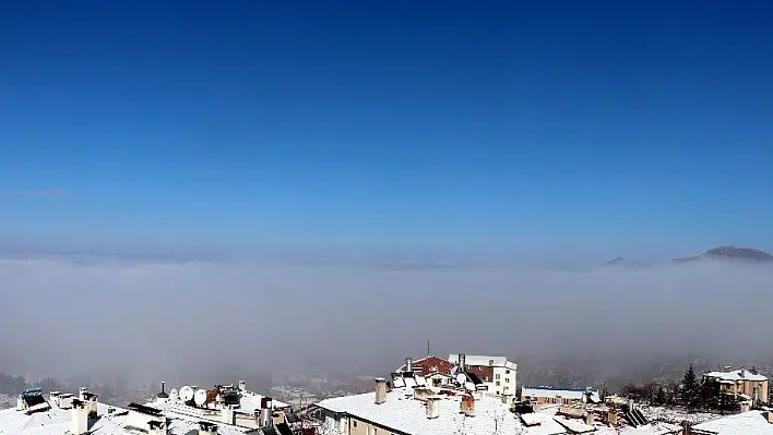 Sisin altında kalan Kayseri'den kartpostallık fotoğraflar
