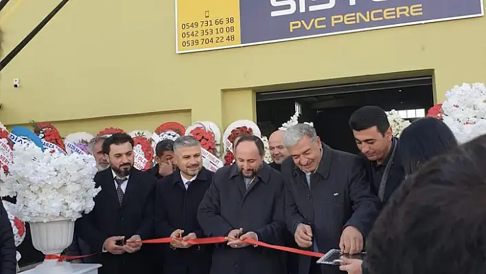 Sistem PVC Pencere Üretim Merkezi açıldı