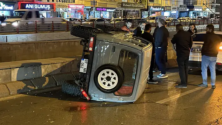 Sivas Caddesi'nde kaza!