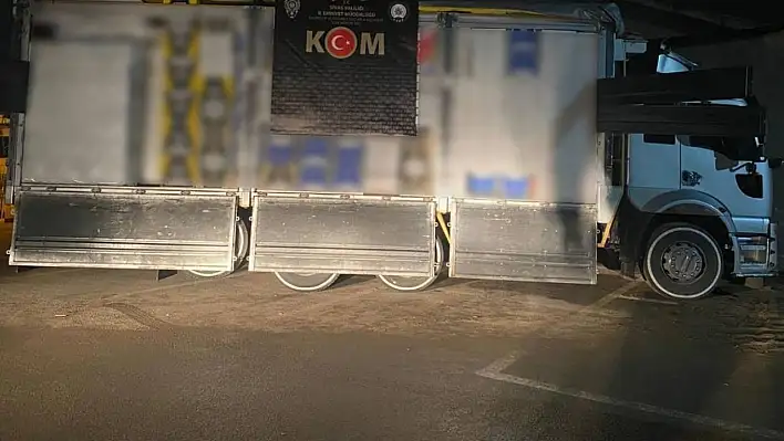 3 milyon liralık kaçak makaron operasyonu