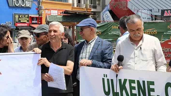 Bir kişinin öldüğü maden kazasına protesto