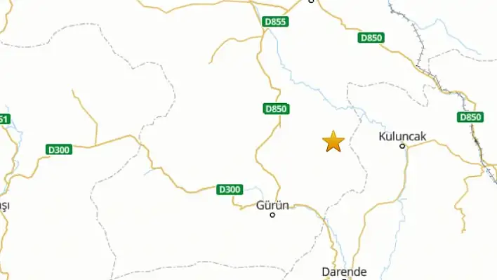 Sivas'ta deprem!