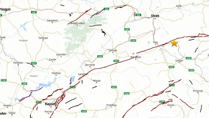 Sivas'ta deprem!