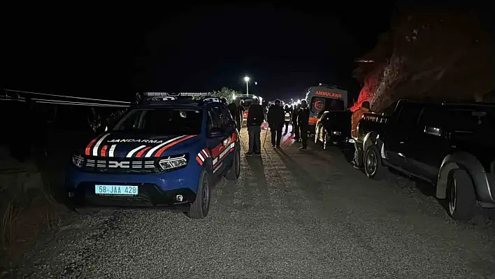 50 metrelik uçurumda acı son