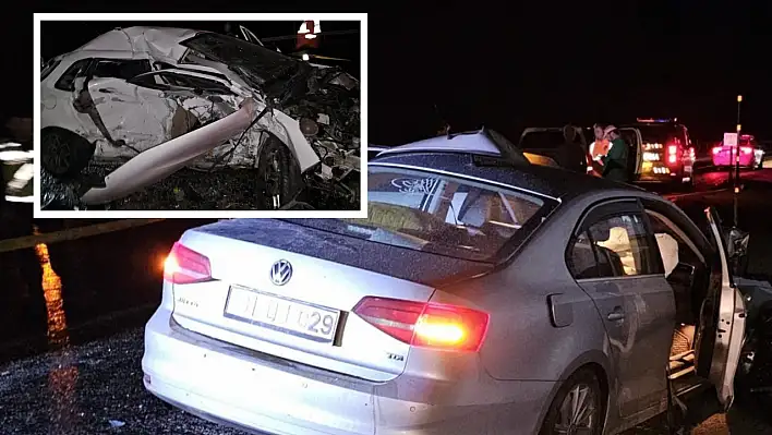 Sivas'ta kaza: 1 ölü, 2 yaralı