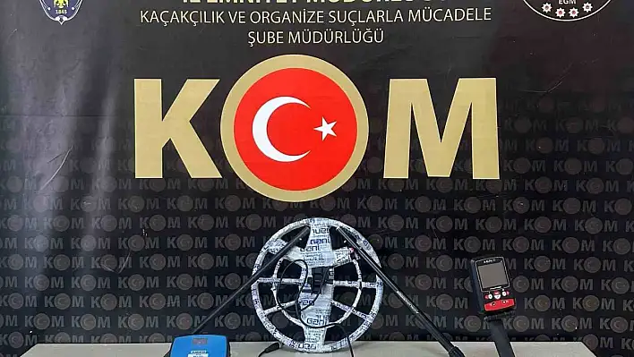 2 tarihi eser kaçakçısı 2 gözaltına alındı