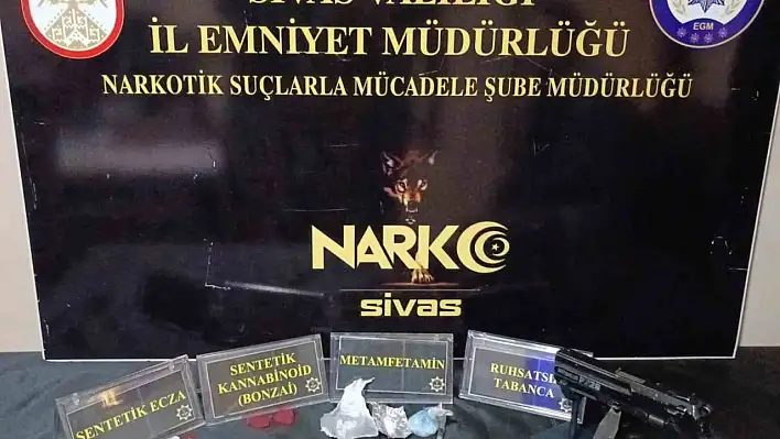 Sivas'ta uyuşturucuya geçit yok