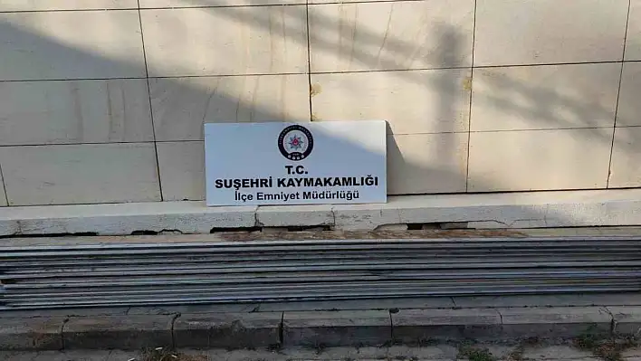 Alüminyum hırsızı 3 kişi yakalandı