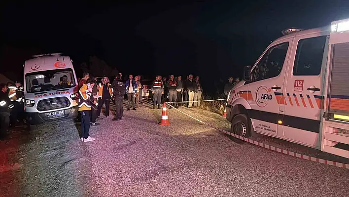 50 metrelik uçurum kazasında 4 kişi...