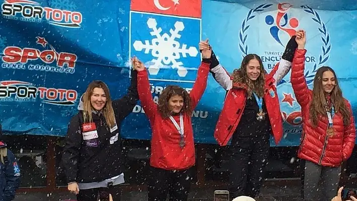 Snowboard Alpine Türkiye Şampiyonasında Kayseri Rüzgarı