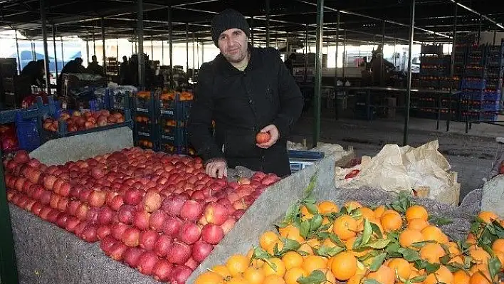 Soğuk hava semt pazarlarını vurdu