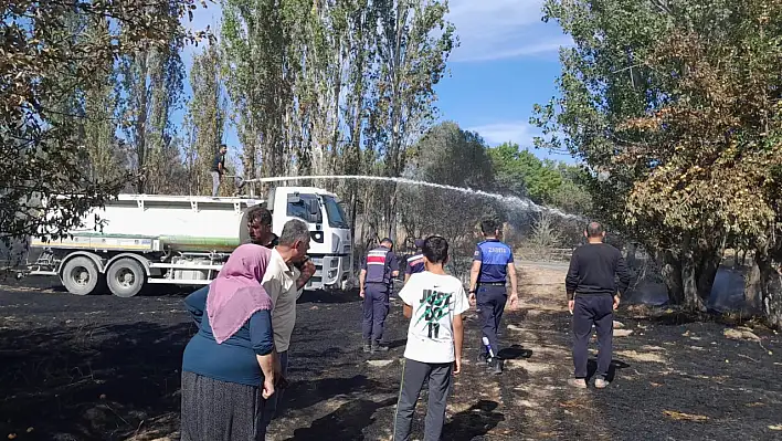 Son dakika: Bünyan'da yangın