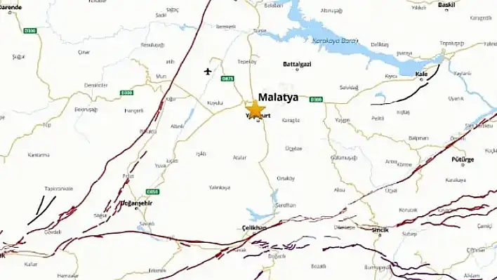 Son dakika! Malatya'da deprem