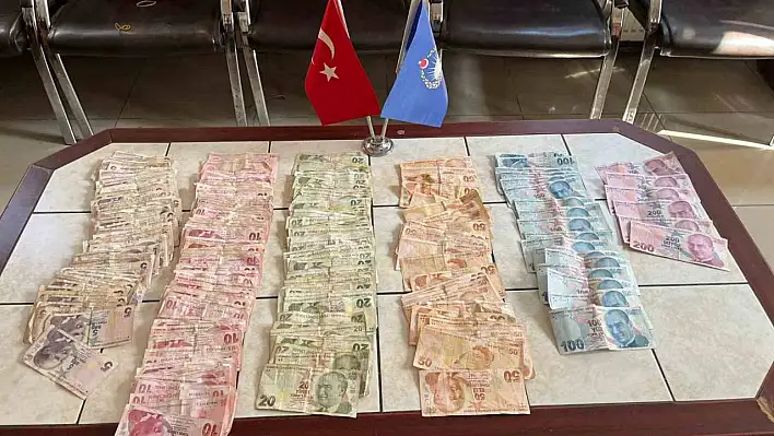 Dilencinin üzerinden bakın ne kadar para çıktı?