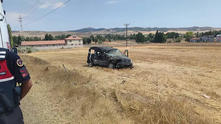 Sorgun'da kaza: 1 ölü