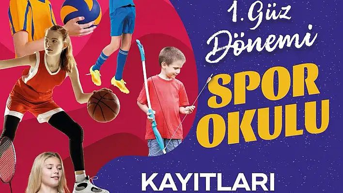 Spor okulu kayıtları başladı