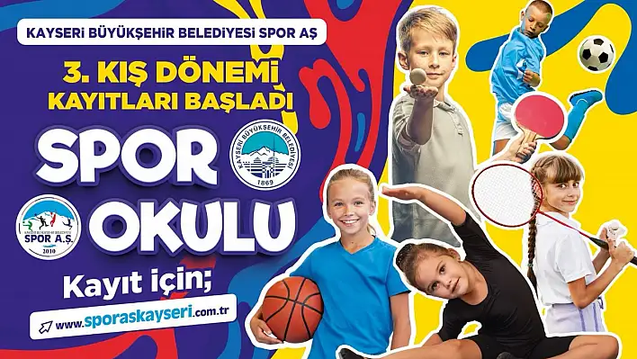 Spor Okulu kayıtları başladı