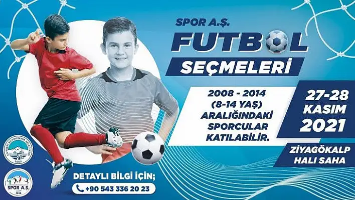 Spor A.Ş Futbol Kulübü yeni yıldızlarını arıyor