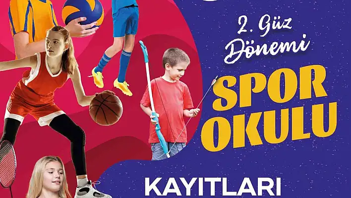 Spor okulu kayıtları başladı