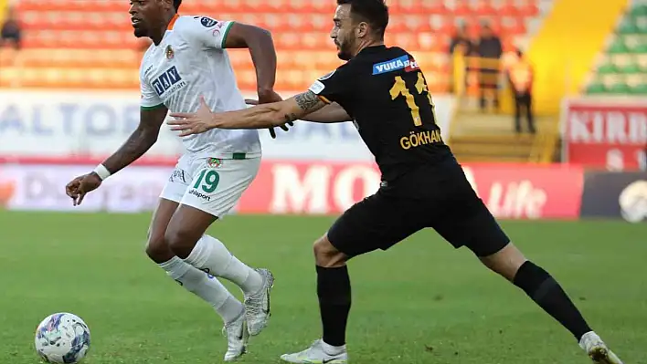 (İlk yarı) Spor Toto Süper Lig: Alanyaspor: 2 - Kayserispor: 0