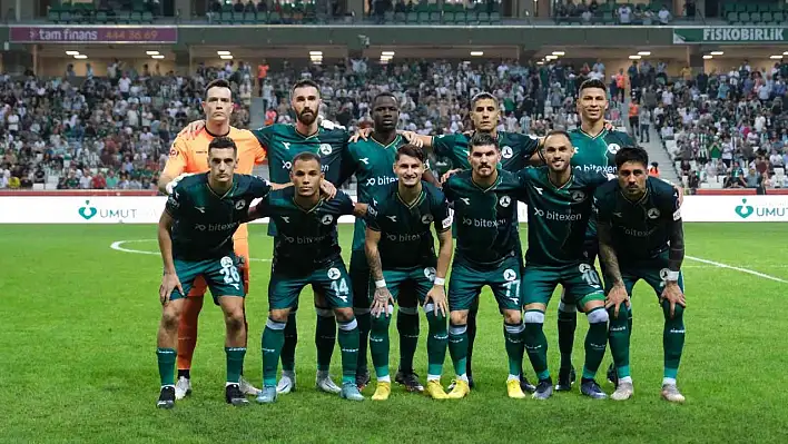 Giresunspor Kayseri'ye moralli geliyor