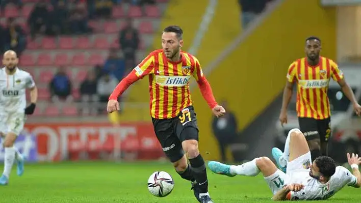 Spor Toto Süper Lig: Kayserispor: 1 - Aytemiz Alanyaspor: