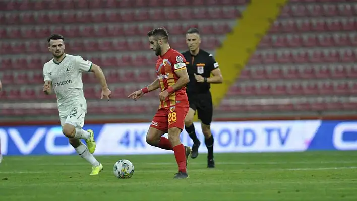 Kayserispor: 1 - Giresuspor: 0 (İlk yarı)