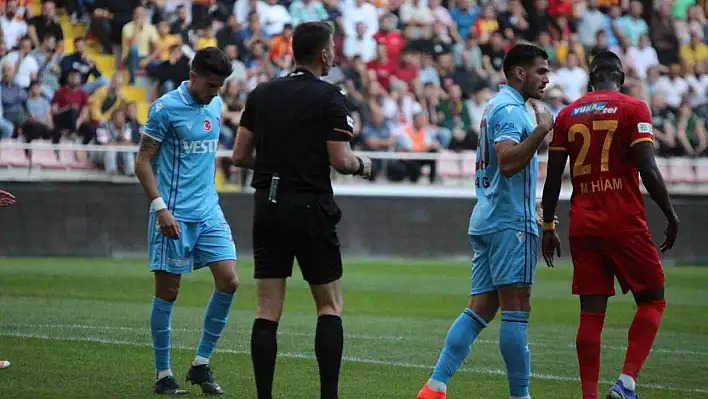 Spor Toto Süper Lig: Kayserispor: 1 - Trabzonspor: 0 (İlk yarı)