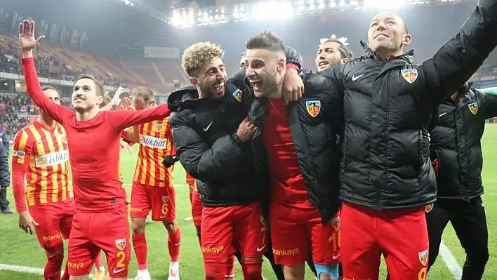 Kayserispor seriye taktı