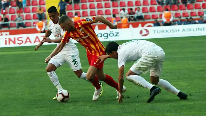 Kayserispor'a nazar değdi