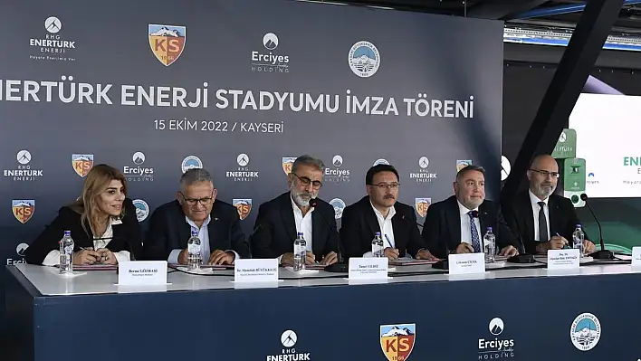 Stadyumun yeni ismi resmen RHG Enertürk Enerji oldu