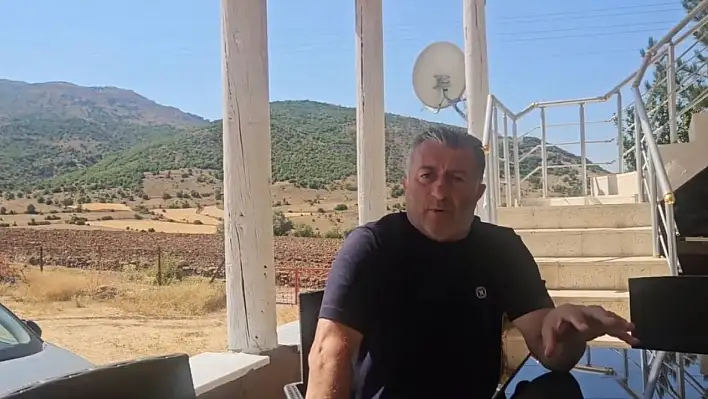 Sulama kanalına düşen inek kurtarıldı