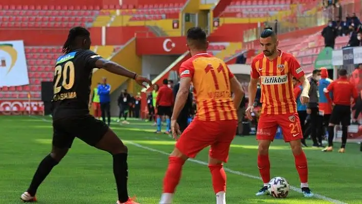 Kayserispor fırsat tepti