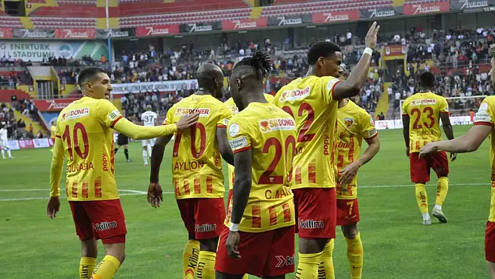 Kayserispor: 1 - Konyaspor: 1 (İlk yarı)