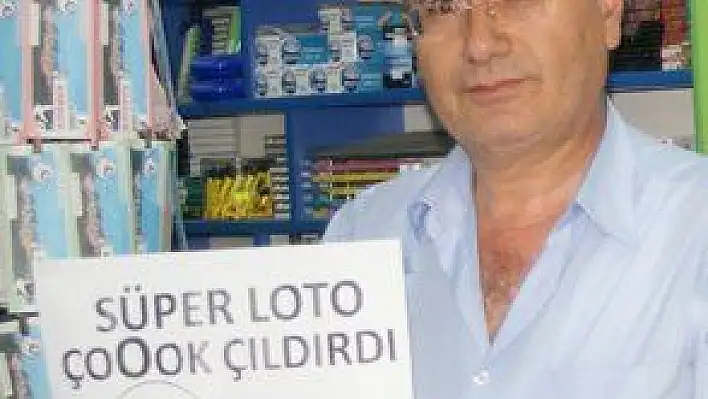 SÜPER LOTO ÇOK ÇILDIRDI