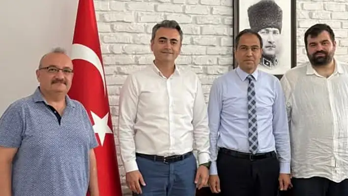 Tabip Odası'ndan Müdür Erşan'a ziyaret!