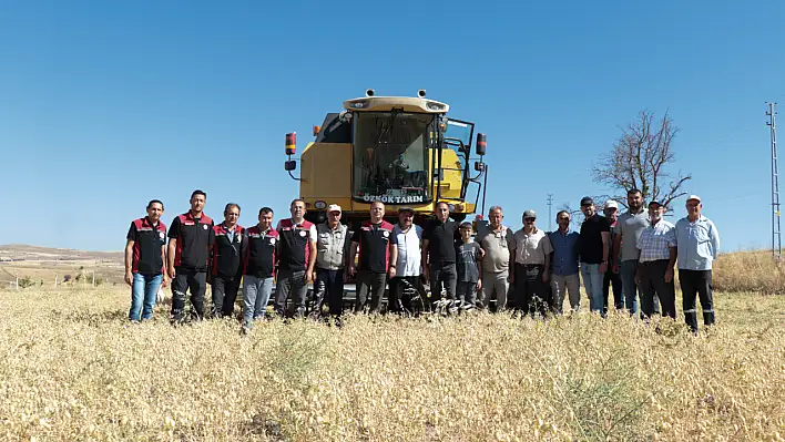 TAKE projesi ile 29 bin dekar alanda hasat başladı